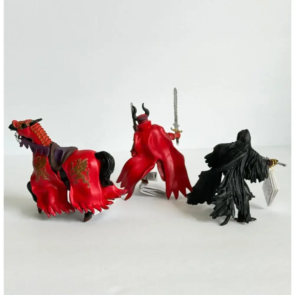 New Vintage Papco Demon of Darkness with Horse and Faceless Horseman 2002-2006